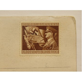 Postcard  Major Oesau  Kommodore eines Jagdgeschwaders. Espenlaub militaria